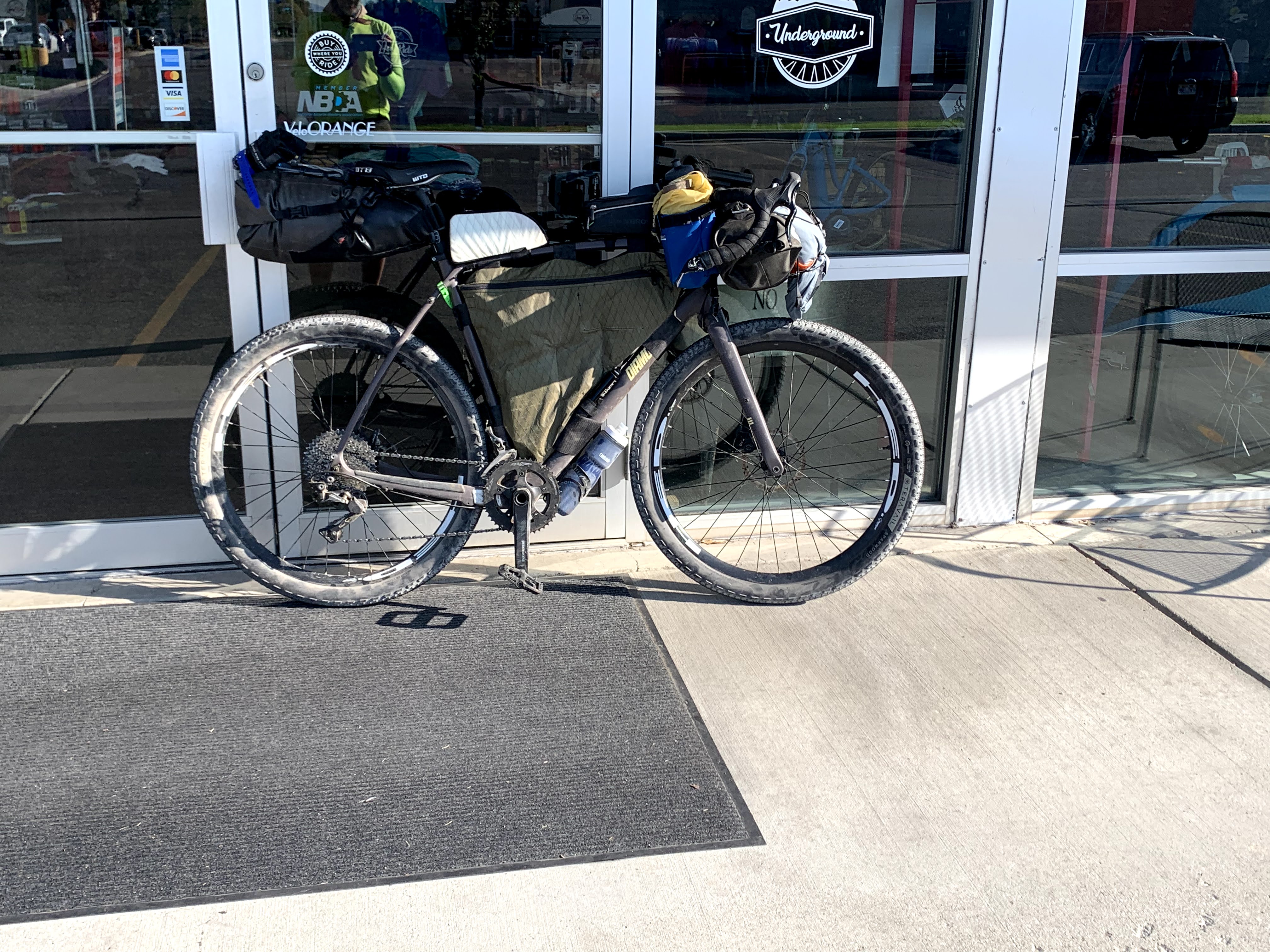 Bike all ready to go at Joy Ride