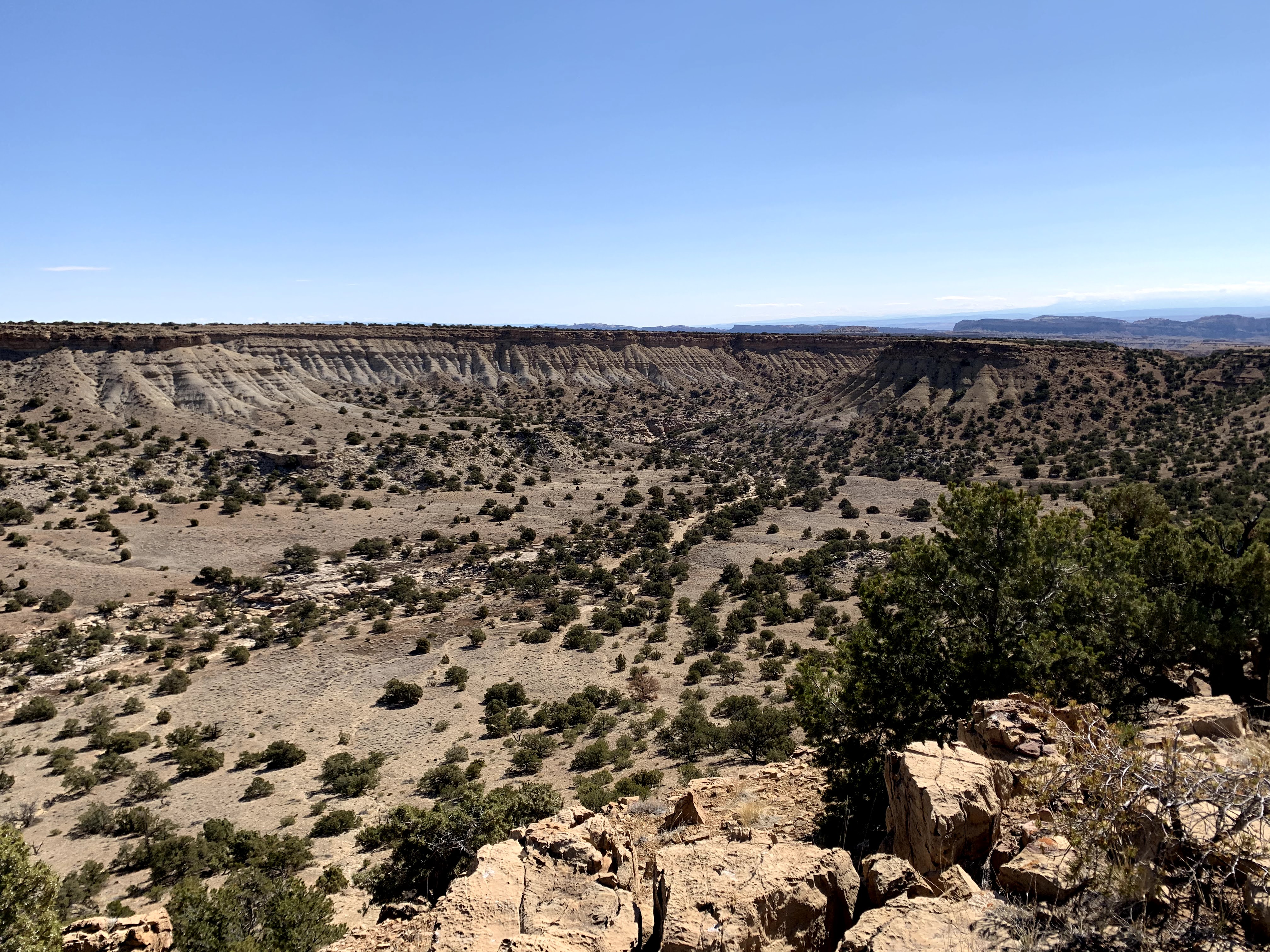 Cool Canyon Rim we rode along on Saturday