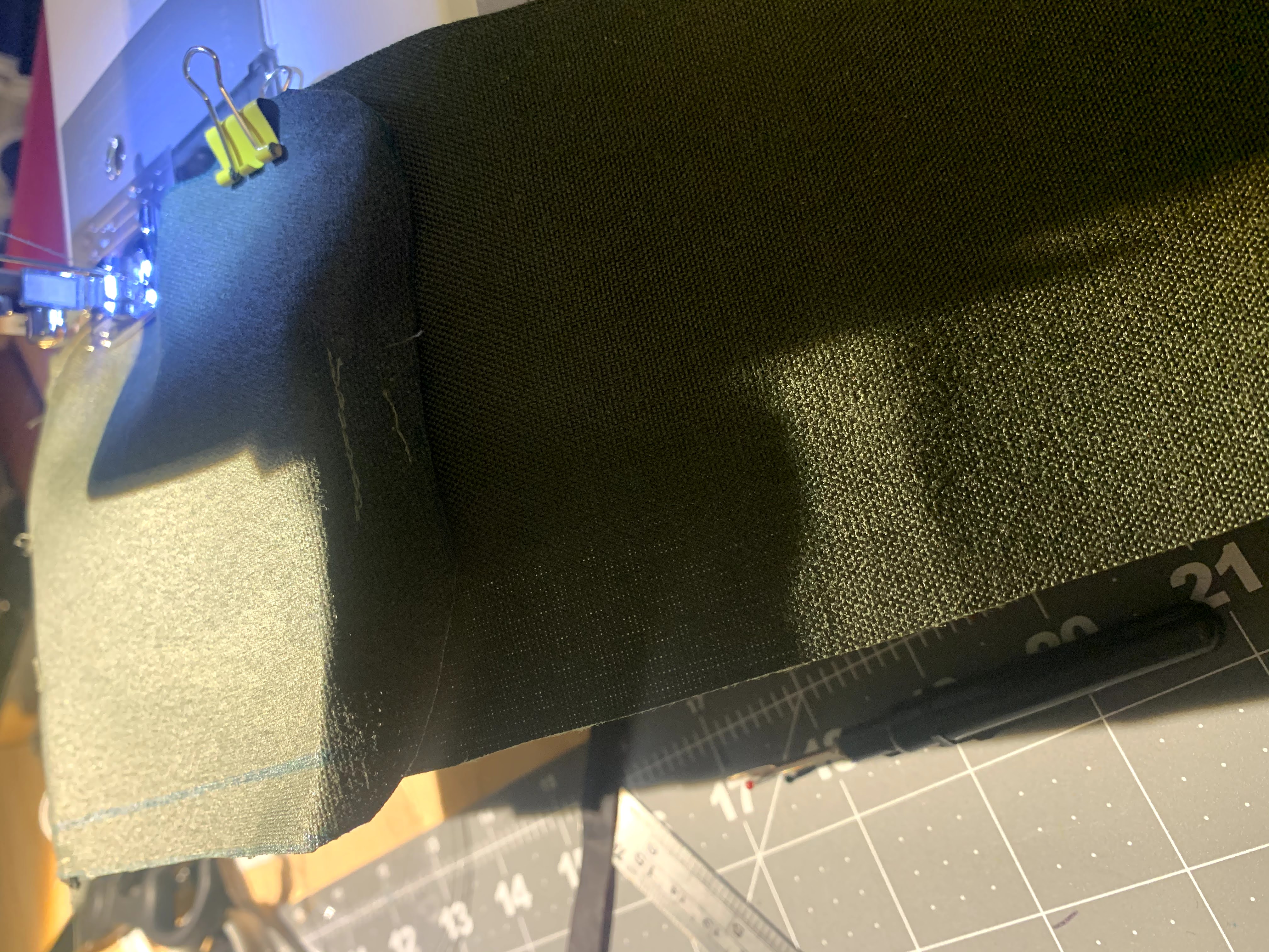 Sewing Exterior Panels